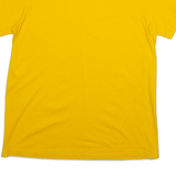CLIQUE Mens T-Shirt Yellow L