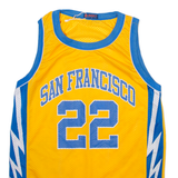 BSKT San Francisco Mens Jersey Yellow Sleeveless USA XL