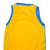 BSKT San Francisco Mens Jersey Yellow Sleeveless USA XL