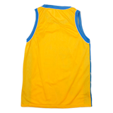 BSKT San Francisco Mens Jersey Yellow Sleeveless USA XL