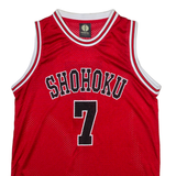 SD BASKETBALL Mens Jersey Red L