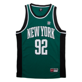 FSBN New York Mens Jersey Green Sleeveless USA XS