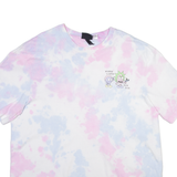 H&M Rick And Morty Mens Tie Dye T-Shirt Pink XL