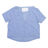 ADIDAS Womens T-Shirt Blue S