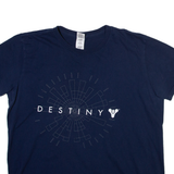 GILDAN Mens T-Shirt Blue L