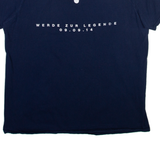 GILDAN Mens T-Shirt Blue L