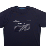 COLUMBIA Mens T-Shirt Black L