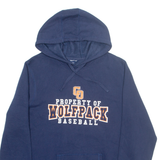 SPORT TEK Wolfpack Baseball Womens Blue Hoodie USA 2XL