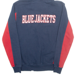 FANATIC Blue Jackets Mens Blue Hoodie USA S