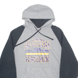 JERZEES Cal Lutheran Kingsmen Mens Grey Hoodie USA L