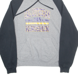 JERZEES Cal Lutheran Kingsmen Mens Grey Hoodie USA L
