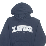 CHAMPION Xavier University Mens Blue Hoodie USA M