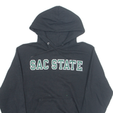 CHAMPION Sac State Mens Black Hoodie USA S