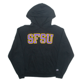 CHAMPION San Francisco Mens Black Hoodie USA L