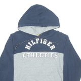 TOMMY HILFIGER Mens Blue Hoodie M