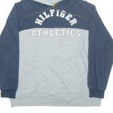 TOMMY HILFIGER Mens Blue Hoodie M