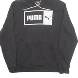 PUMA Mens Black Hoodie M