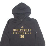 ADIDAS Noblesville Football Mens Black Hoodie USA L
