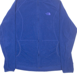 THE NORTH FACE Womens Blue Hoodie Full Zip XL