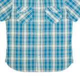 LEVI'S Mens Shirt Blue Check M