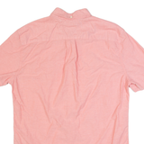 TOMMY HILFIGER Mens Plain Shirt Pink M