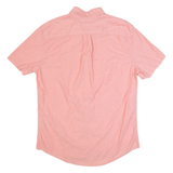 TOMMY HILFIGER Mens Plain Shirt Pink M
