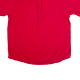 NAUTICA Mens Plain Shirt Red XL