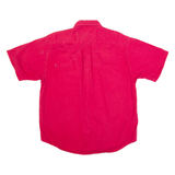 ALEXANDER JULIAN Mens Plain Shirt Red L