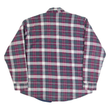 ST JOHNS BAY Mens Lumberjack Shirt Red 90s Plaid Long Sleeve L