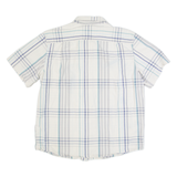 CARHARTT Loose Fit Mens Shirt Cream Check L