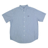 CHAPS Mens Shirt Blue Striped XL