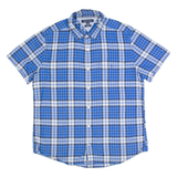 TOMMY HILFIGER Slim Fit Mens Shirt Blue Check L