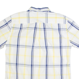TOMMY HILFIGER Mens Shirt White Check XL