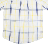 TOMMY HILFIGER Mens Shirt White Check XL