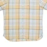 TOMMY HILFIGER Mens Shirt Brown Check XL