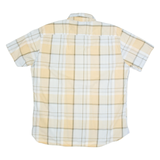 TOMMY HILFIGER Mens Shirt Brown Check XL