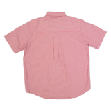 CHAPS Mens Shirt Red Check L