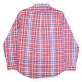 RALPH LAUREN Mens Shirt Red Plaid Long Sleeve XL