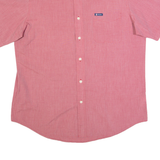 CHAPS Mens Plain Shirt Red L