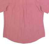 CHAPS Mens Plain Shirt Red L
