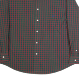 CHAPS Mens Shirt Green Plaid Long Sleeve 2XL