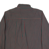 CHAPS Mens Shirt Green Plaid Long Sleeve 2XL