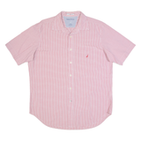NAUTICA Mens Shirt Red Check L