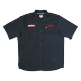 WRANGLER Mens Worker Shirt Black L