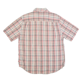LEVI'S Mens Shirt Red Plaid XL