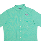 CHAPS Mens Plain Shirt Green L