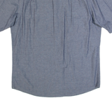 WRANGLER Mens Plain Shirt Blue L