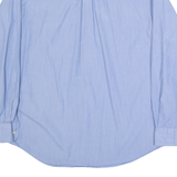 NAUTICA Mens Shirt Blue Pinstripe Long Sleeve L