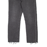 LEVI'S 501 Jeans Womens Grey Regular Straight W31 L27