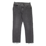 LEVI'S 501 Jeans Womens Grey Regular Straight W31 L27